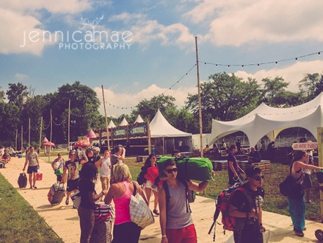 Finally in DreamVille, the camping grounds of TomorrowWorld. Everything was so cute.