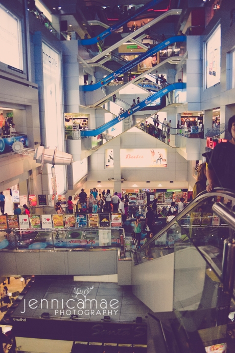 Crazy mall.